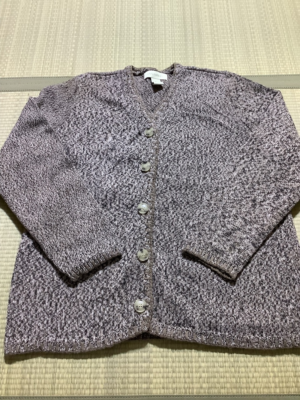 Appleseed's Heathered Brown Knit Cardigan